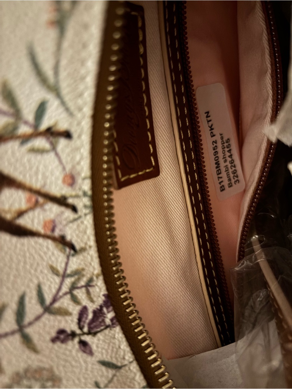This gorgeous piece is the Disney Parks x Dooney & Bourke 2017 "Bambi 75th Anniv - Picture 7 of 8